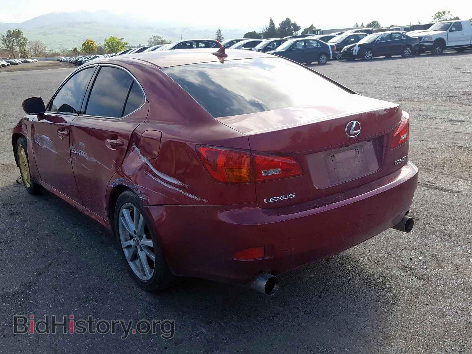 2007 LEXUS IS - VIN: JTHBE262475015501 - Фото 3