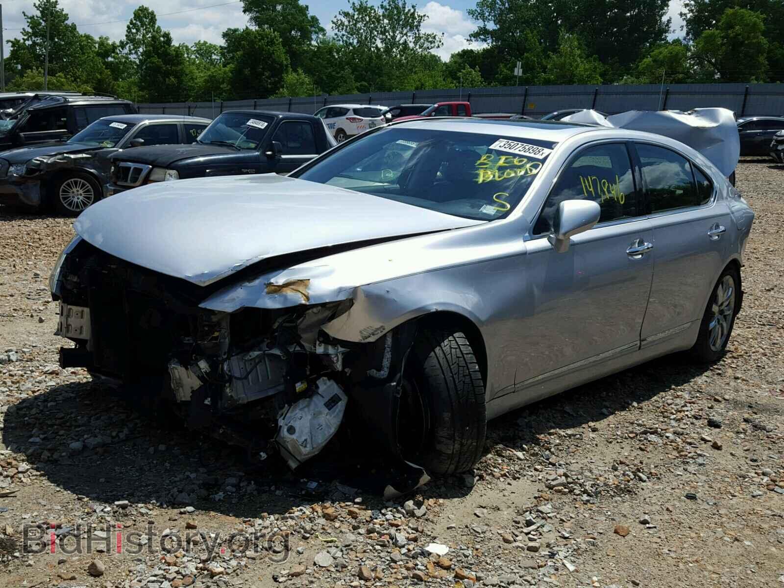 2008 LEXUS LS460 - VIN: JTHBL46F985051982 - Фото 2
