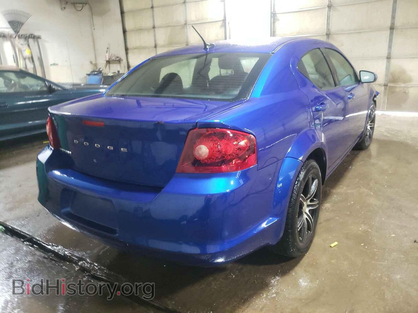 2012 DODGE AVENGER - VIN: 1C3CDZCB9CN148341 - Фото 4