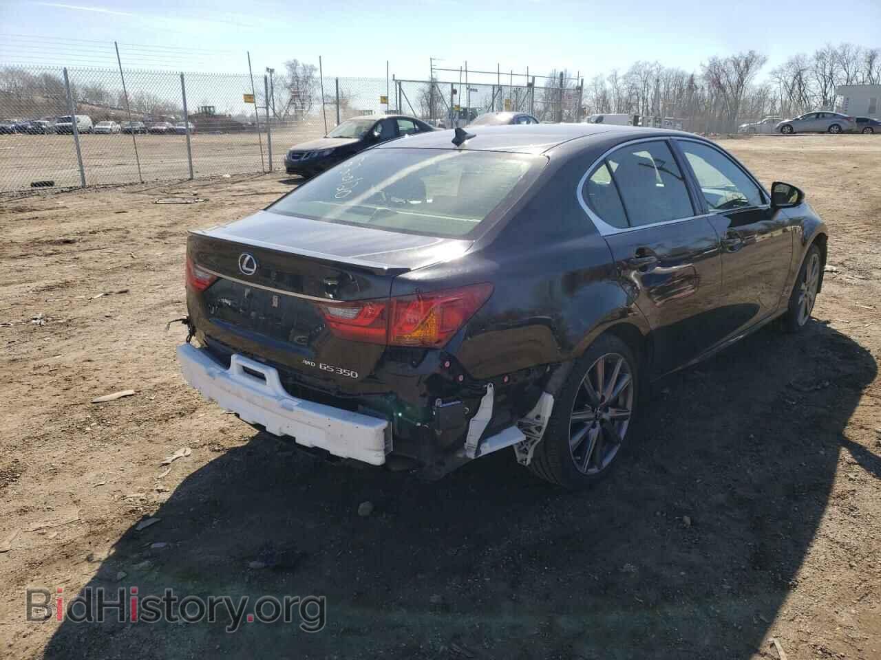2014 LEXUS GS350 - VIN: JTHCE1BL8E5028309 - Фото 4