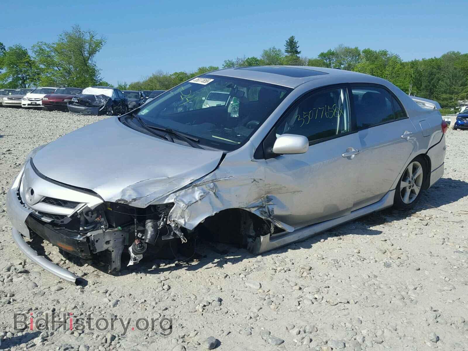 2012 TOYOTA COROLLA BA - VIN: 2T1BU4EEXCC827846 - Фото 2