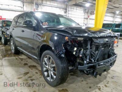 2017 Dodge DURANGO GT, black — VIN 1C4RDJDG0HC796798, Copart