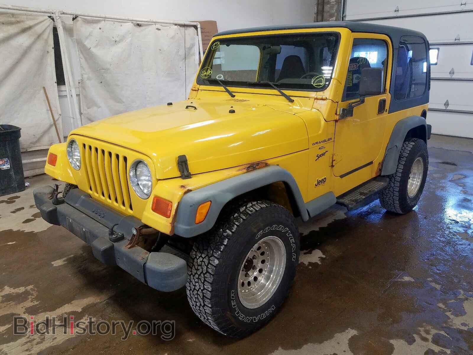 2000 JEEP WRANGLER - VIN: 1J4FA49S3YP757314 - Фото 2