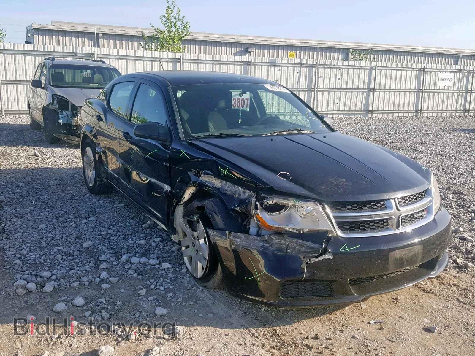 Photo 1C3CDZAB9CN237331 - DODGE AVENGER 2012