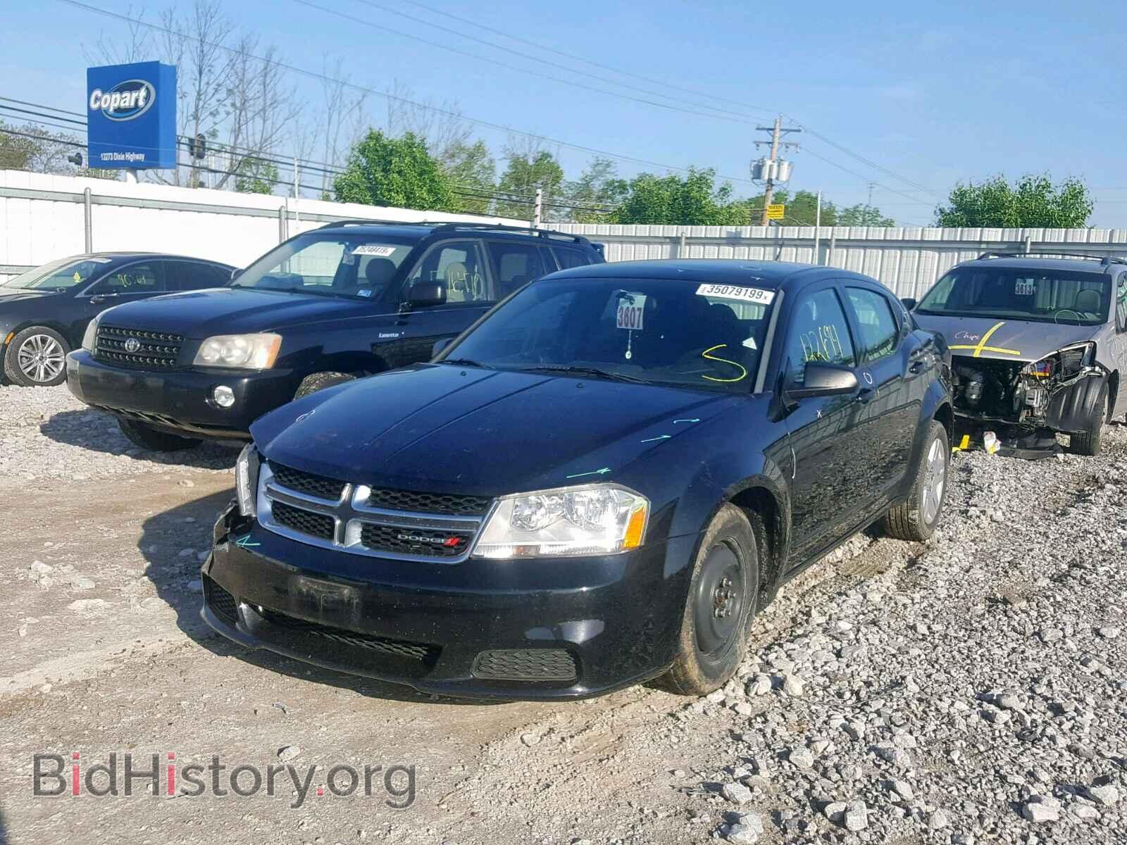 2012 DODGE AVENGER - VIN: 1C3CDZAB9CN237331 - Photo 2