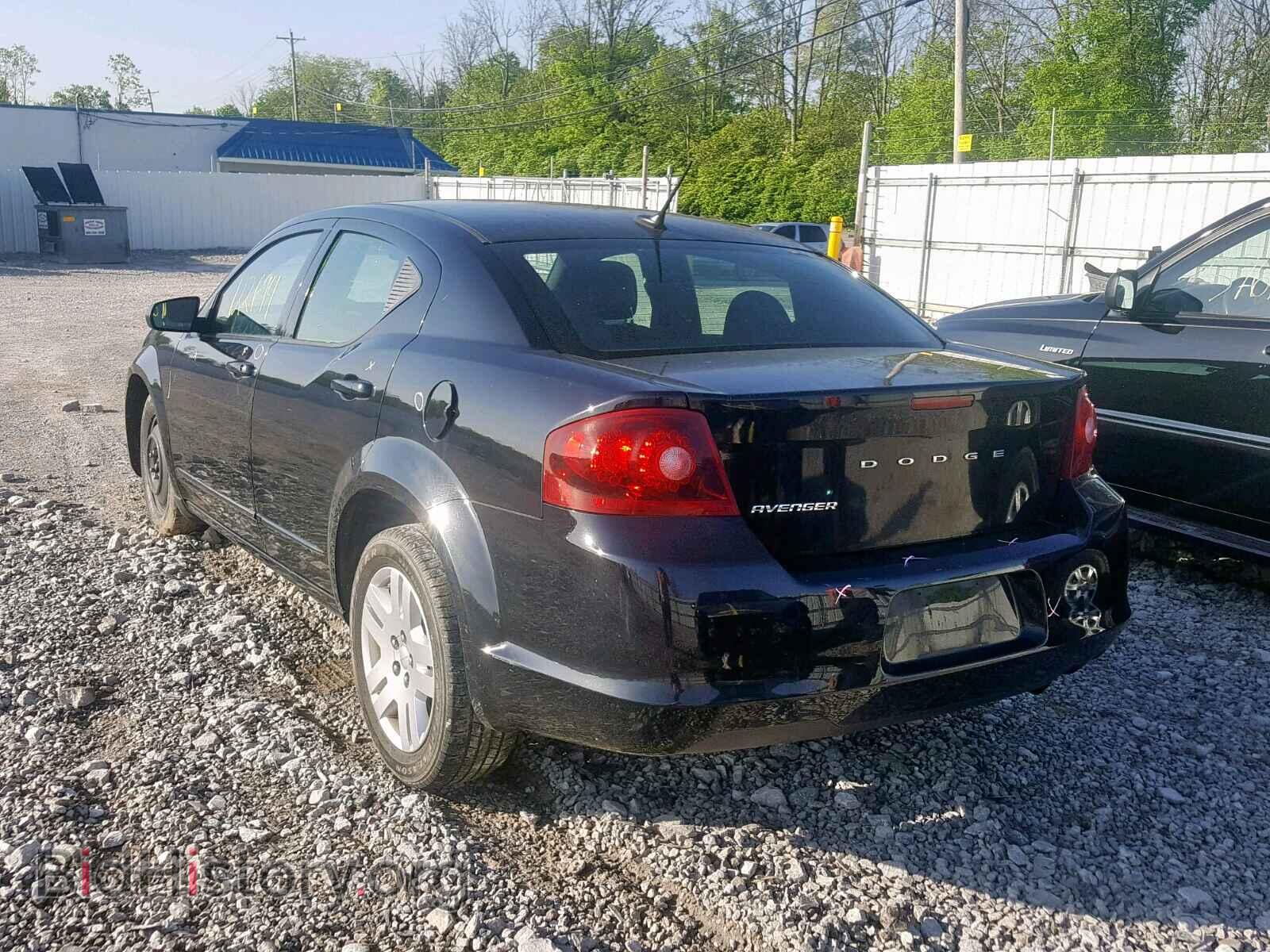 2012 DODGE AVENGER - VIN: 1C3CDZAB9CN237331 - Photo 3