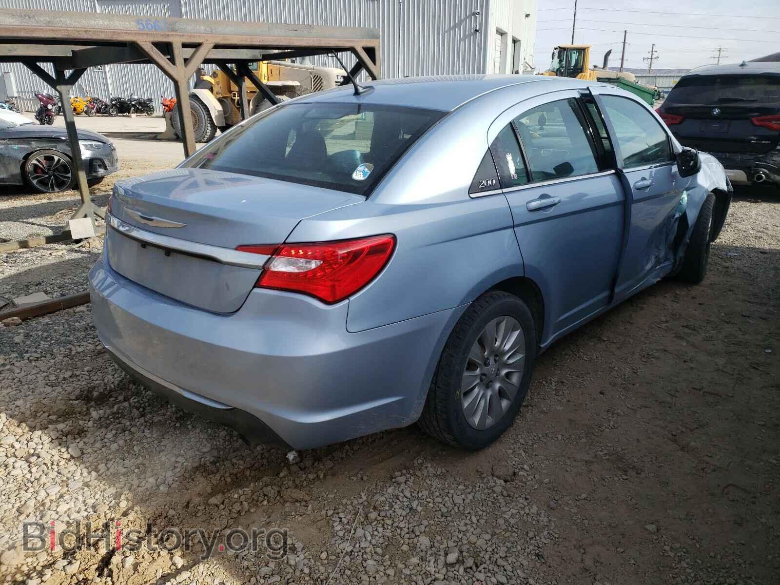 2014 CHRYSLER 200 - VIN: 1C3CCBAB6EN207989 - Фото 4