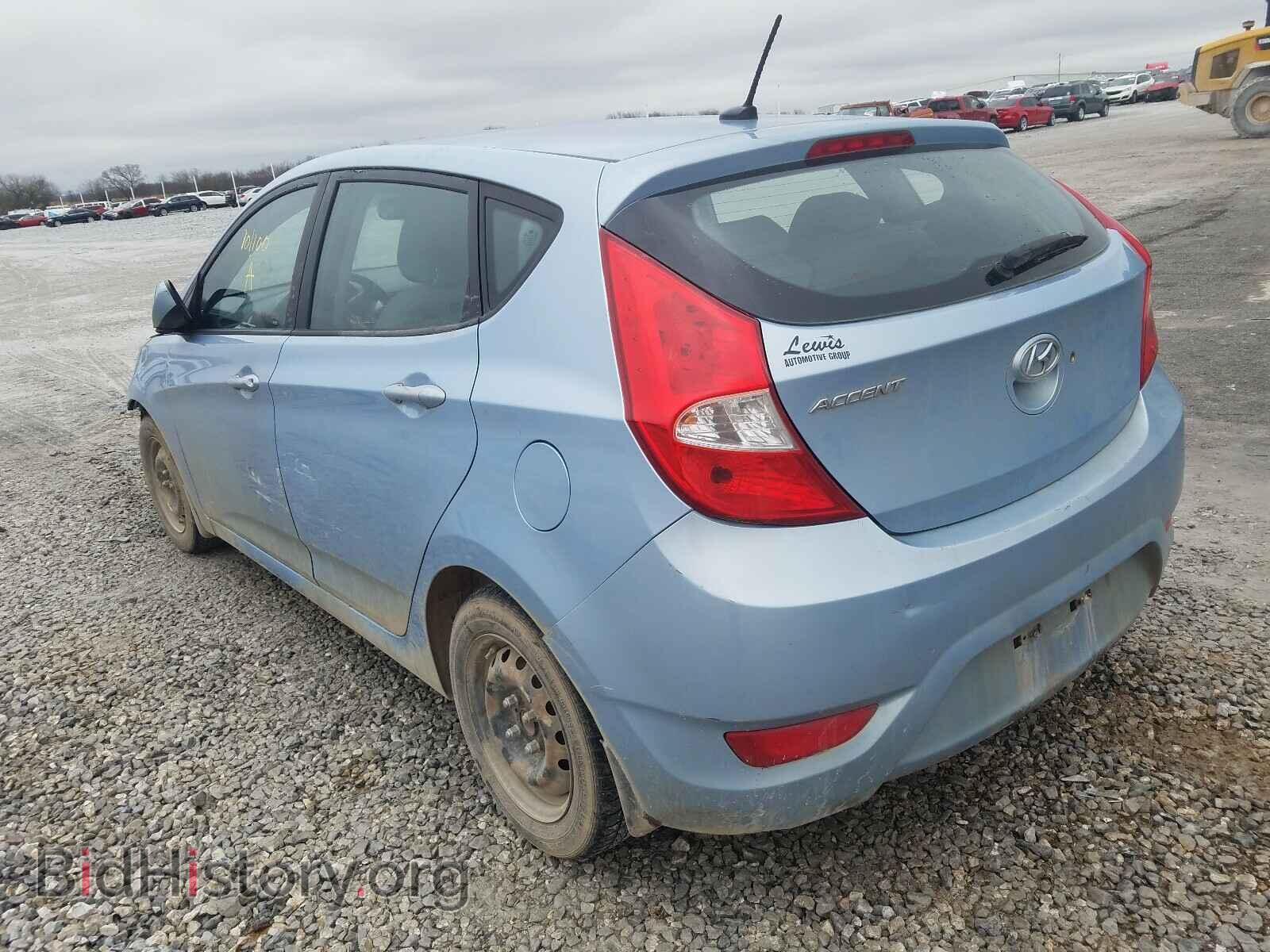 2013 HYUNDAI ACCENT - VIN: KMHCT5AE7DU100778 - Фото 3
