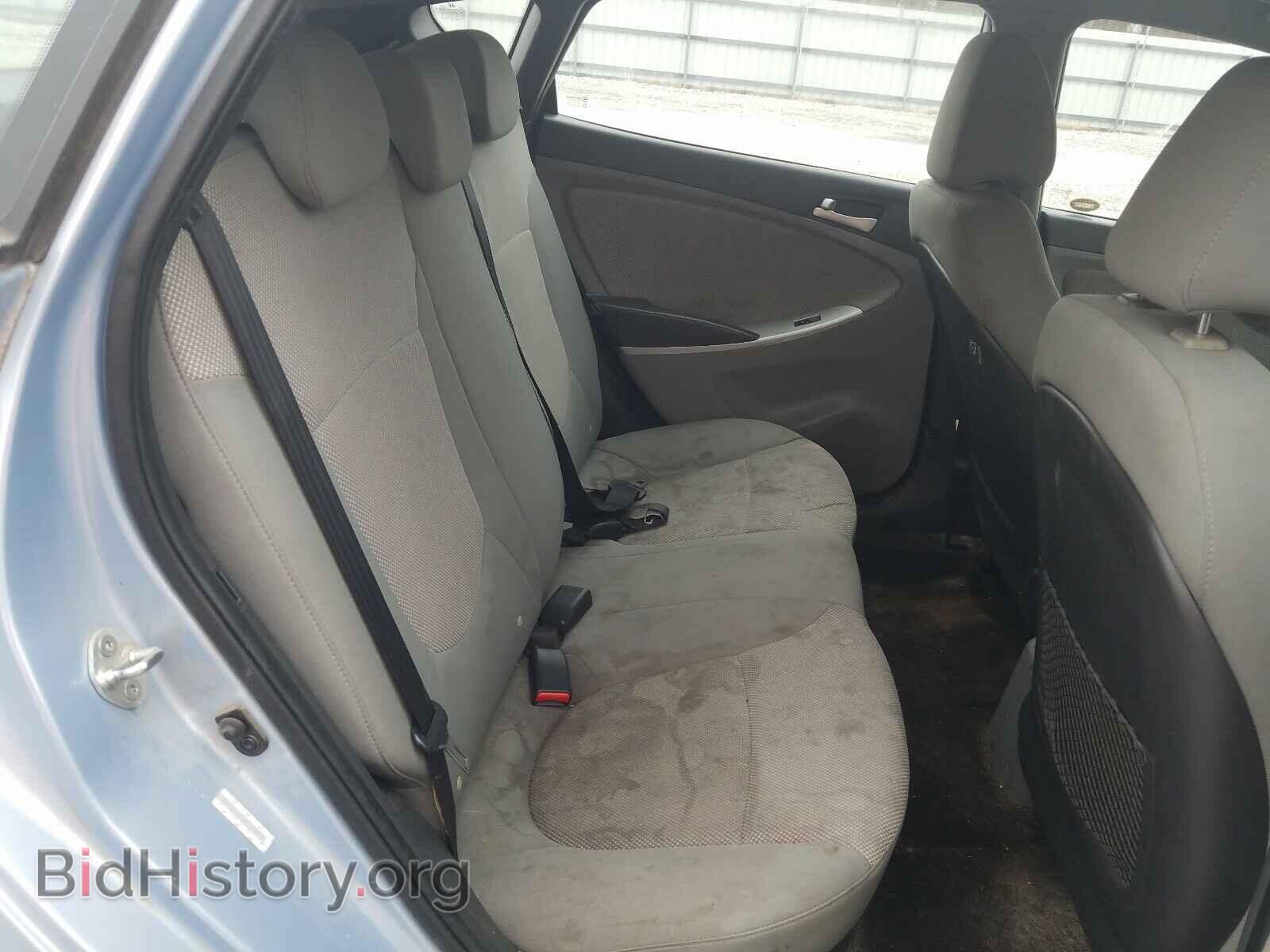 2013 HYUNDAI ACCENT - VIN: KMHCT5AE7DU100778 - Фото 6
