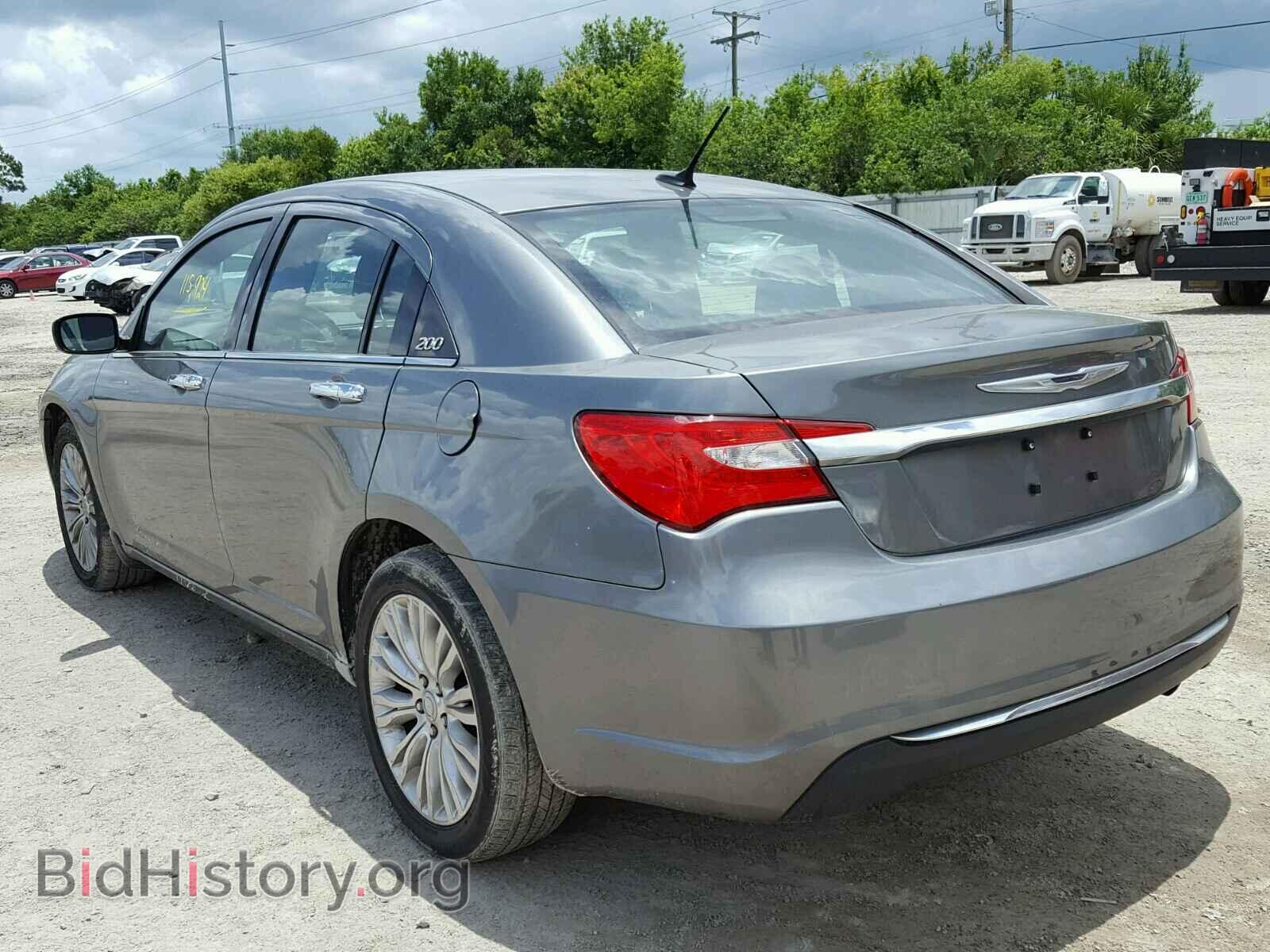 2012 CHRYSLER 200 - VIN: 1C3CCBCB8CN181423 - Фото 3