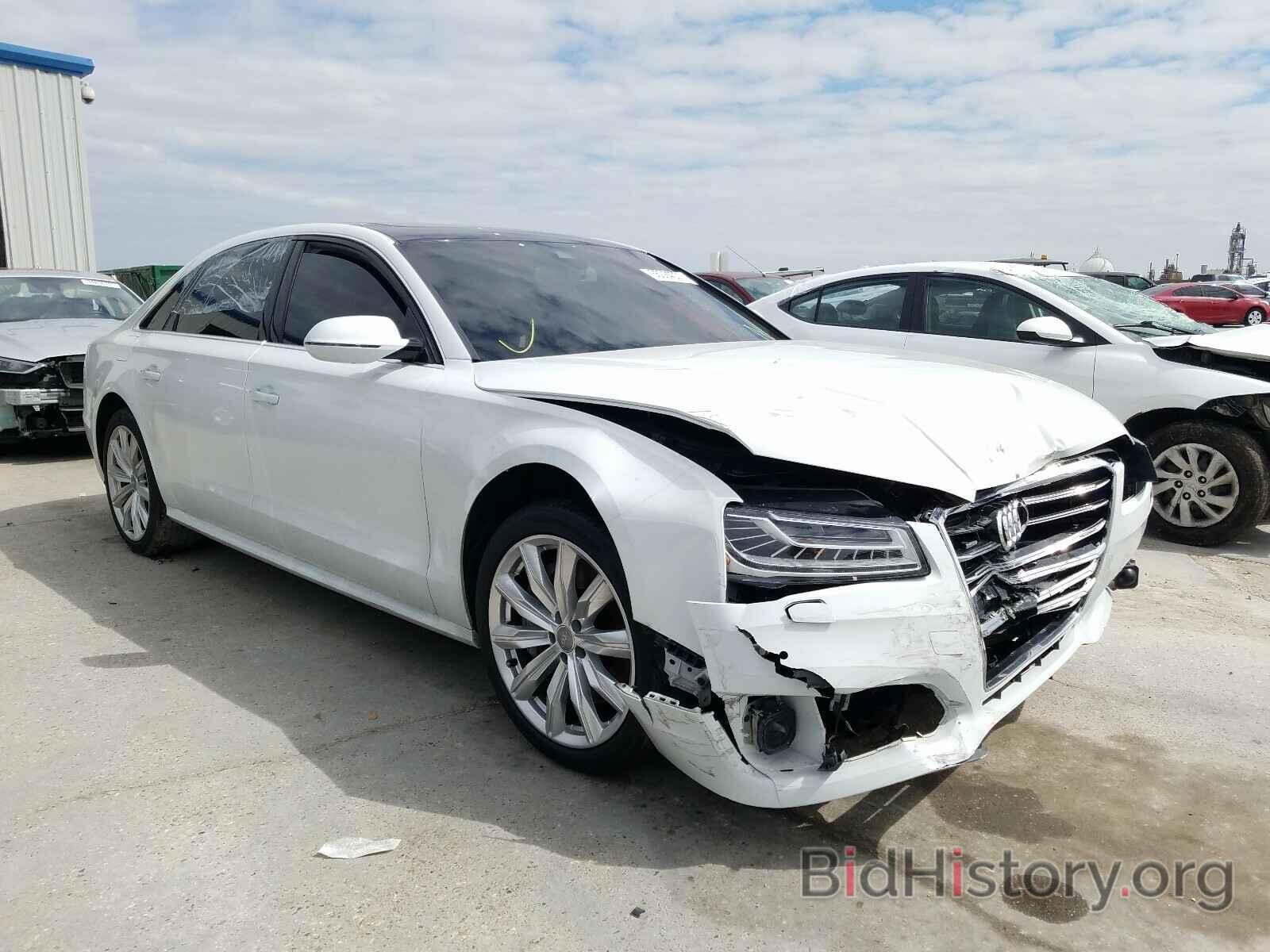 Photo WAU44AFDXHN014909 - AUDI A8 2017