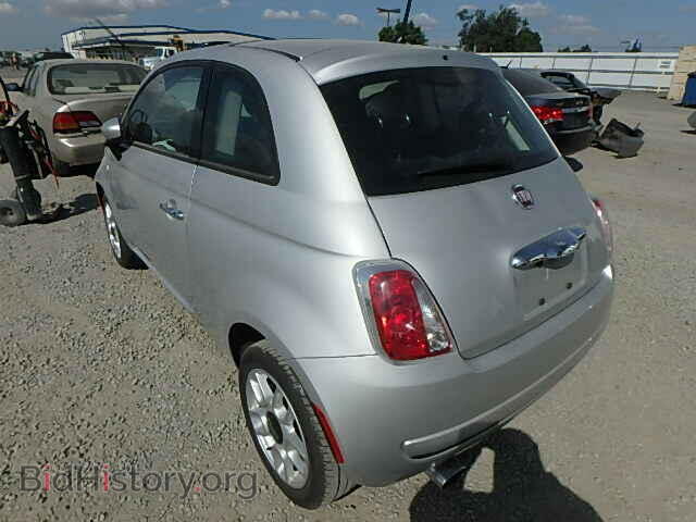 2014 FIAT 500 - VIN: 3C3CFFAR0ET229451 - Фото 3