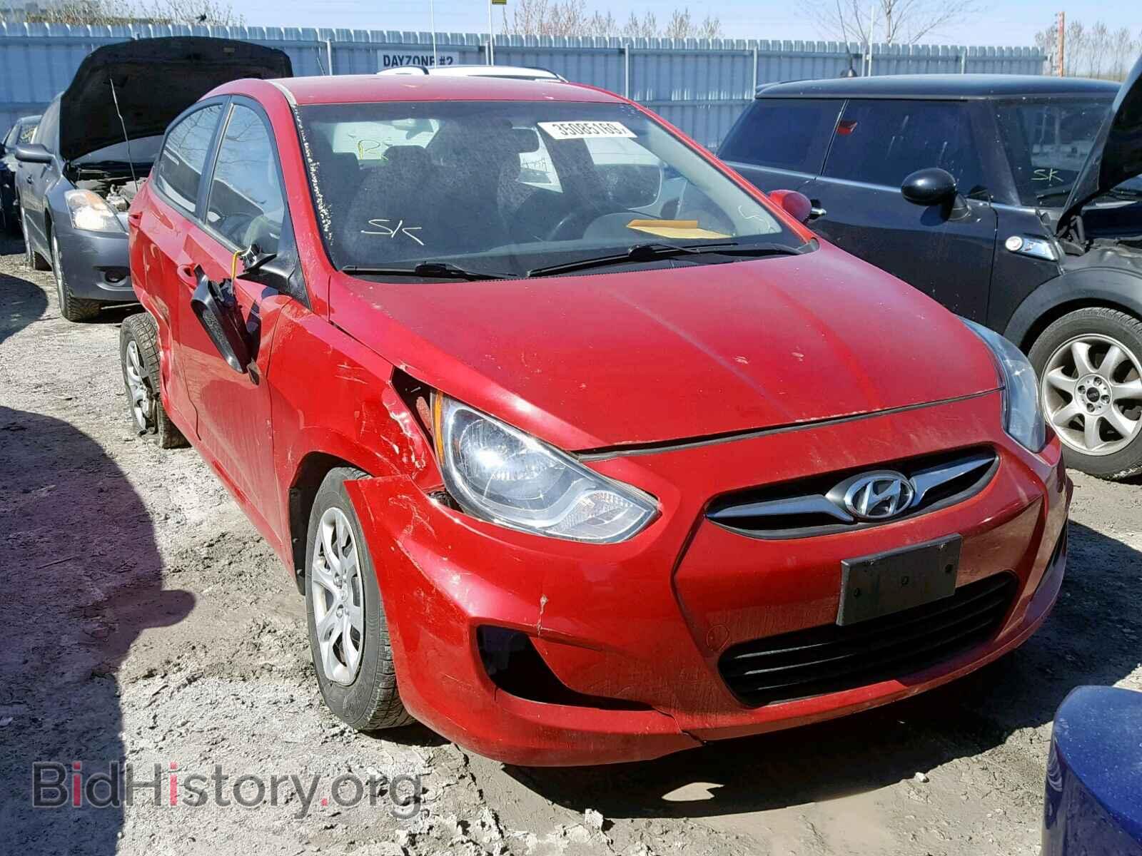 Photo KMHCT4AE8CU227158 - HYUNDAI ACCENT 2012