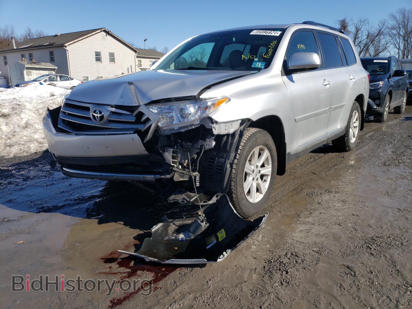 2011 TOYOTA HIGHLANDER - VIN: 5TDBK3EH0BS070522 - Фото 2