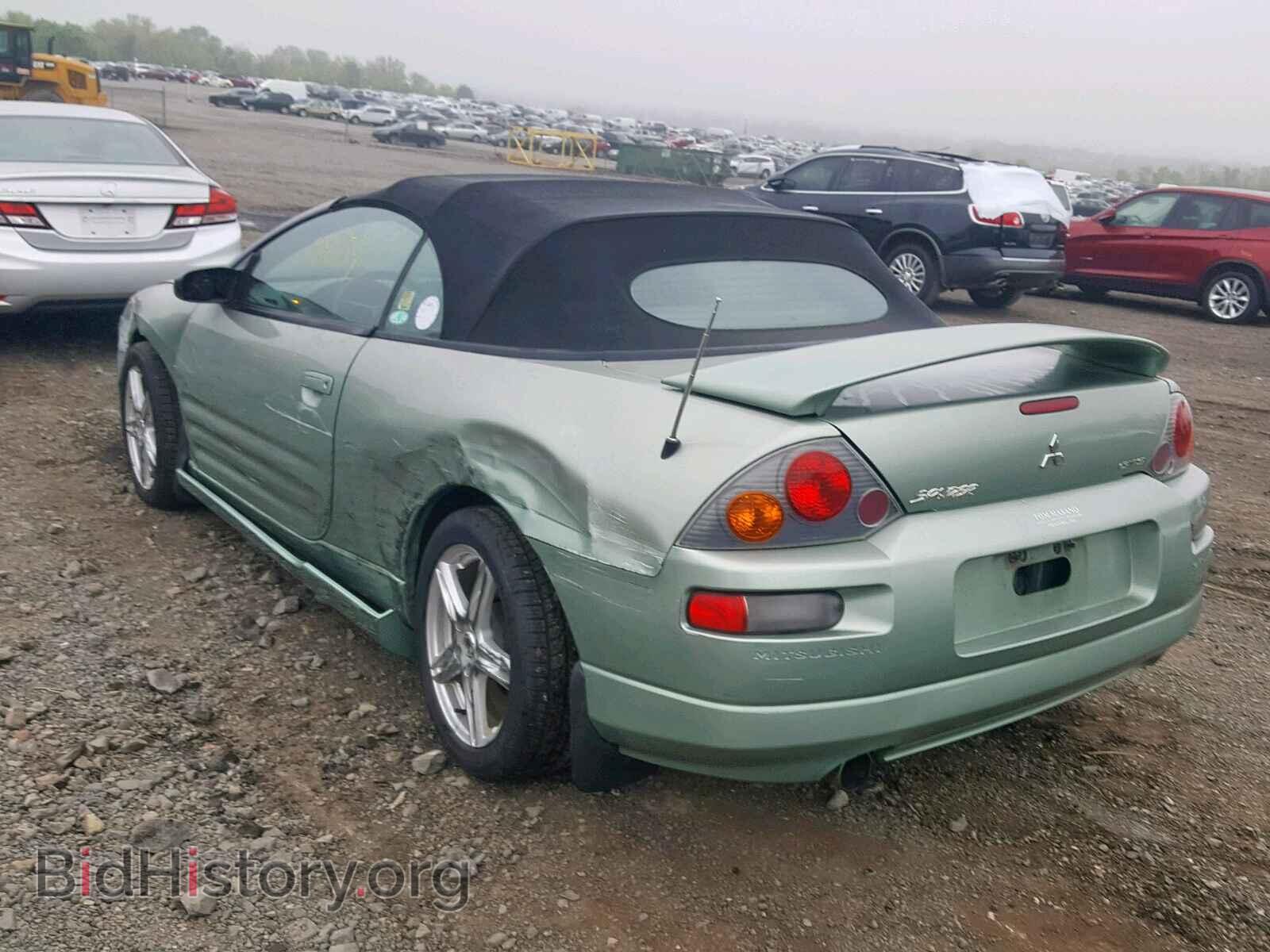 2003 MITSUBISHI ECLIPSE - VIN: 4A3AE75H33E065118 - Фото 3