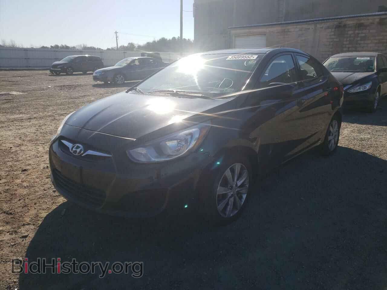 2012 HYUNDAI ACCENT - VIN: KMHCU4AE7CU118137 - Фото 2