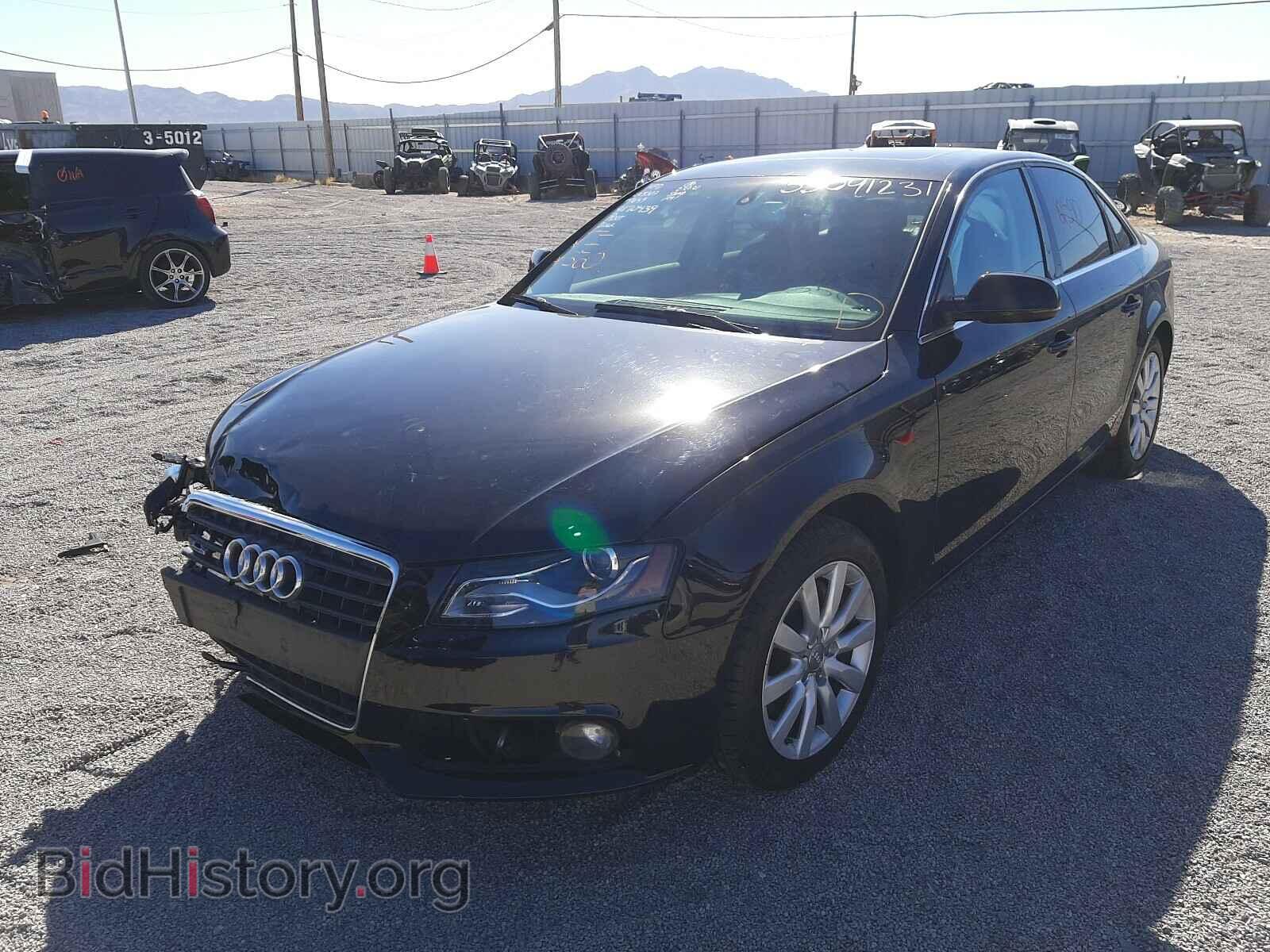 2012 AUDI A4 - VIN: WAUBFAFL9CN005779 - Photo 2
