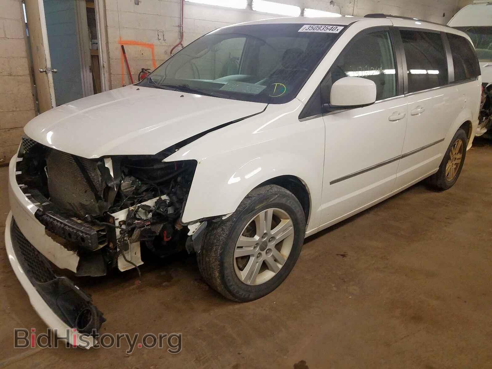 2013 DODGE CARAVAN - VIN: 2C4RDGDG4DR701258 - Фото 2
