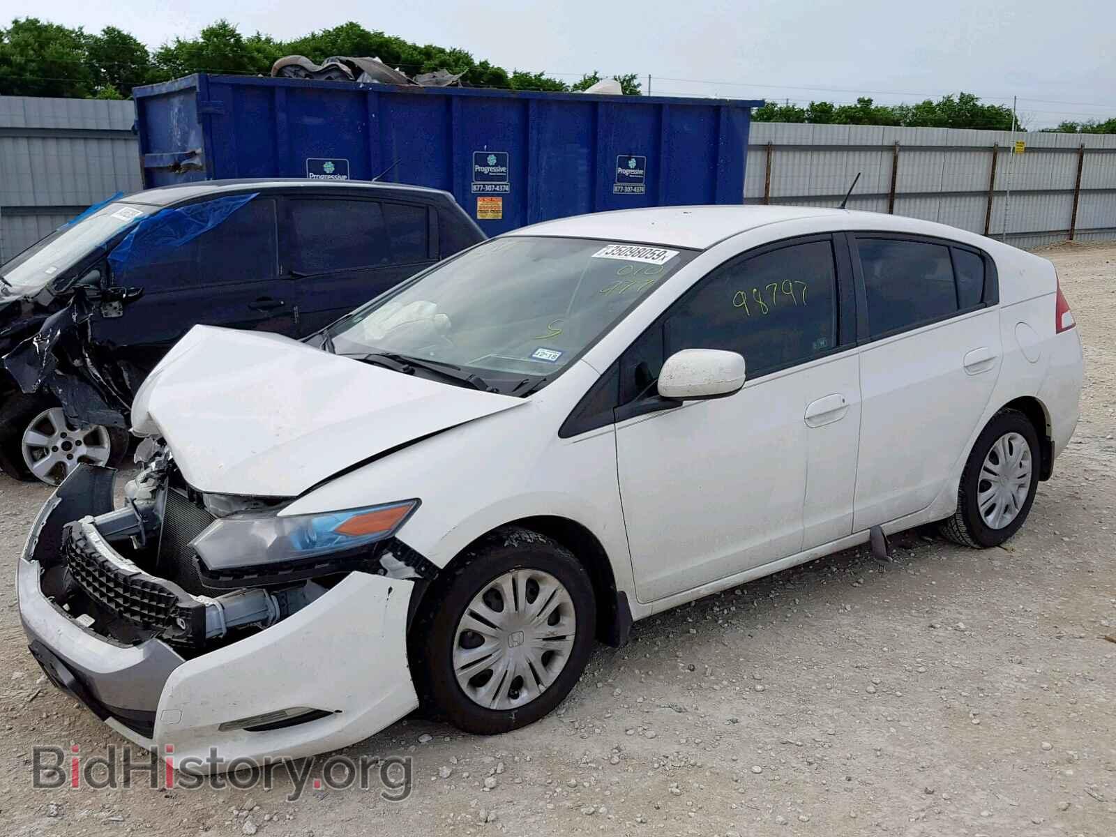 2011 HONDA INSIGHT - VIN: JHMZE2H56BS010977 - Фото 2