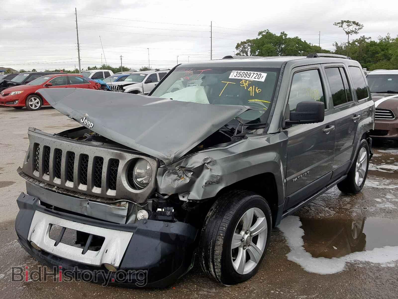 2012 JEEP PATRIOT - VIN: 1C4NJPCB6CD590064 - Фото 2