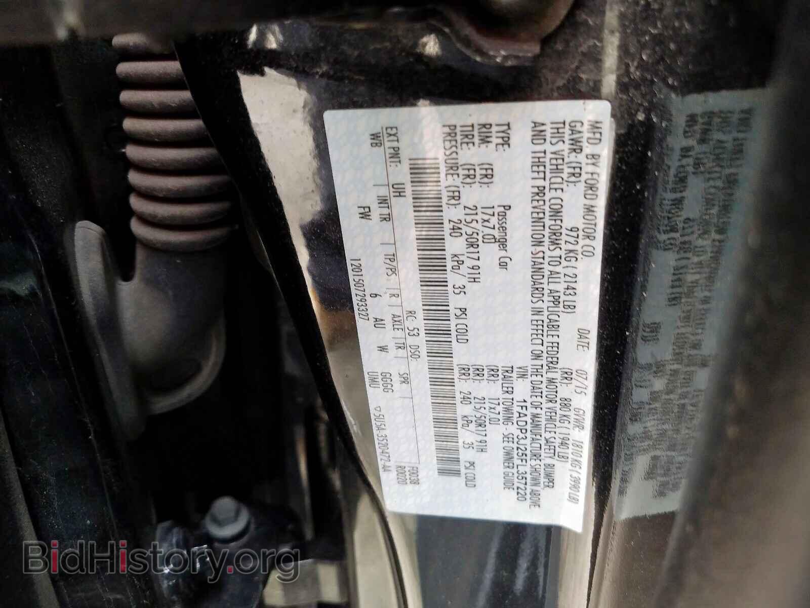 2015 FORD FOCUS - VIN: 1FADP3J25FL357220 - Фото 10