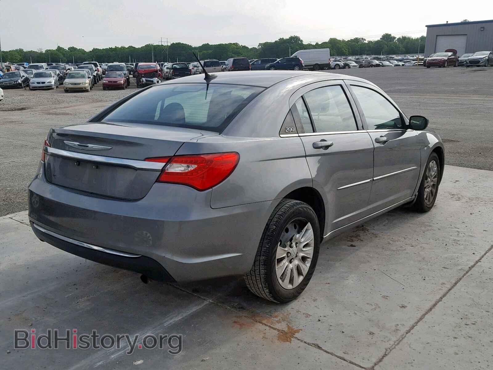 2012 CHRYSLER 200 - VIN: 1C3CCBAB3CN205114 - Фото 4