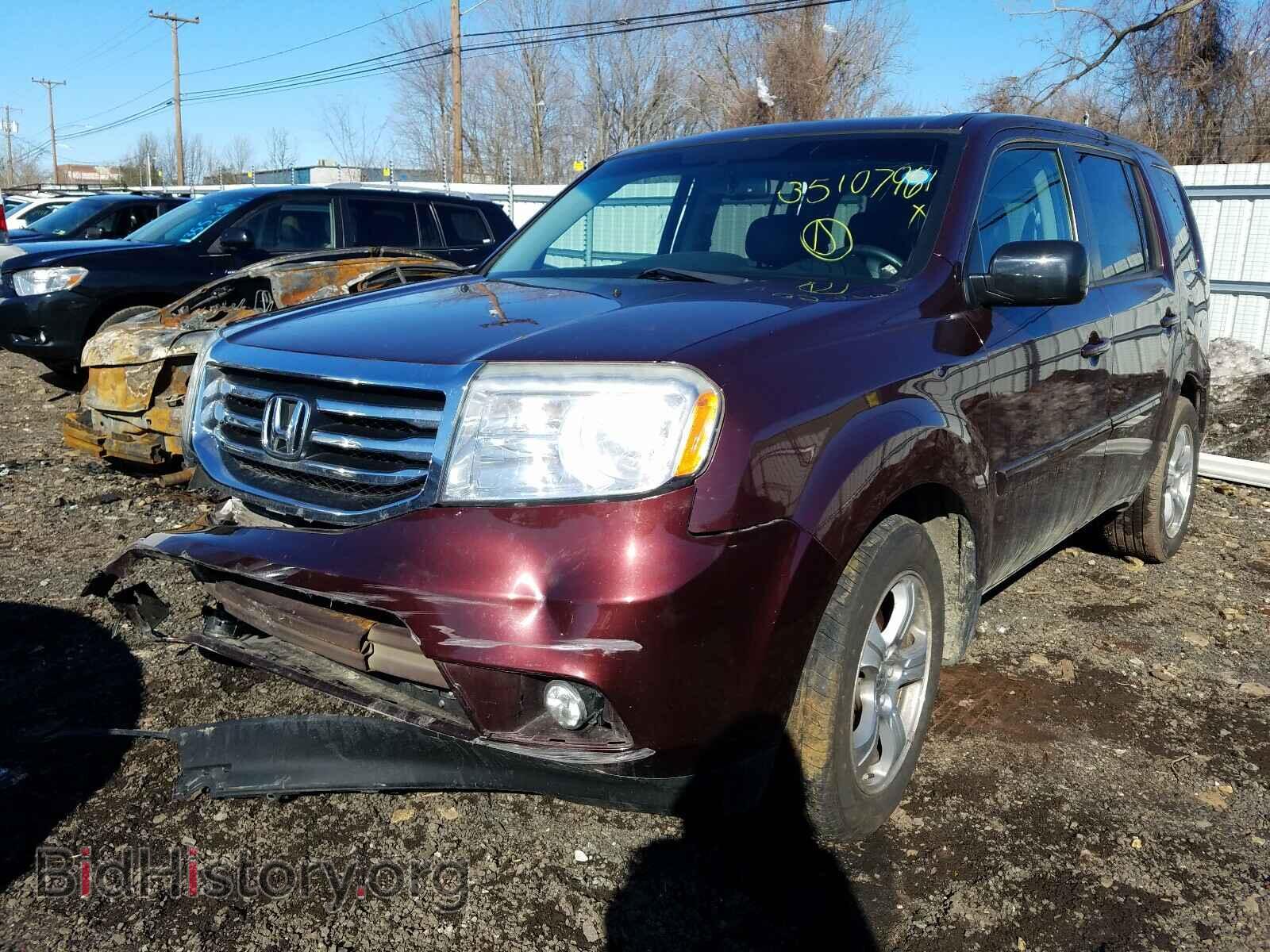 2012 HONDA PILOT - VIN: 5FNYF4H61CB018594 - Фото 2