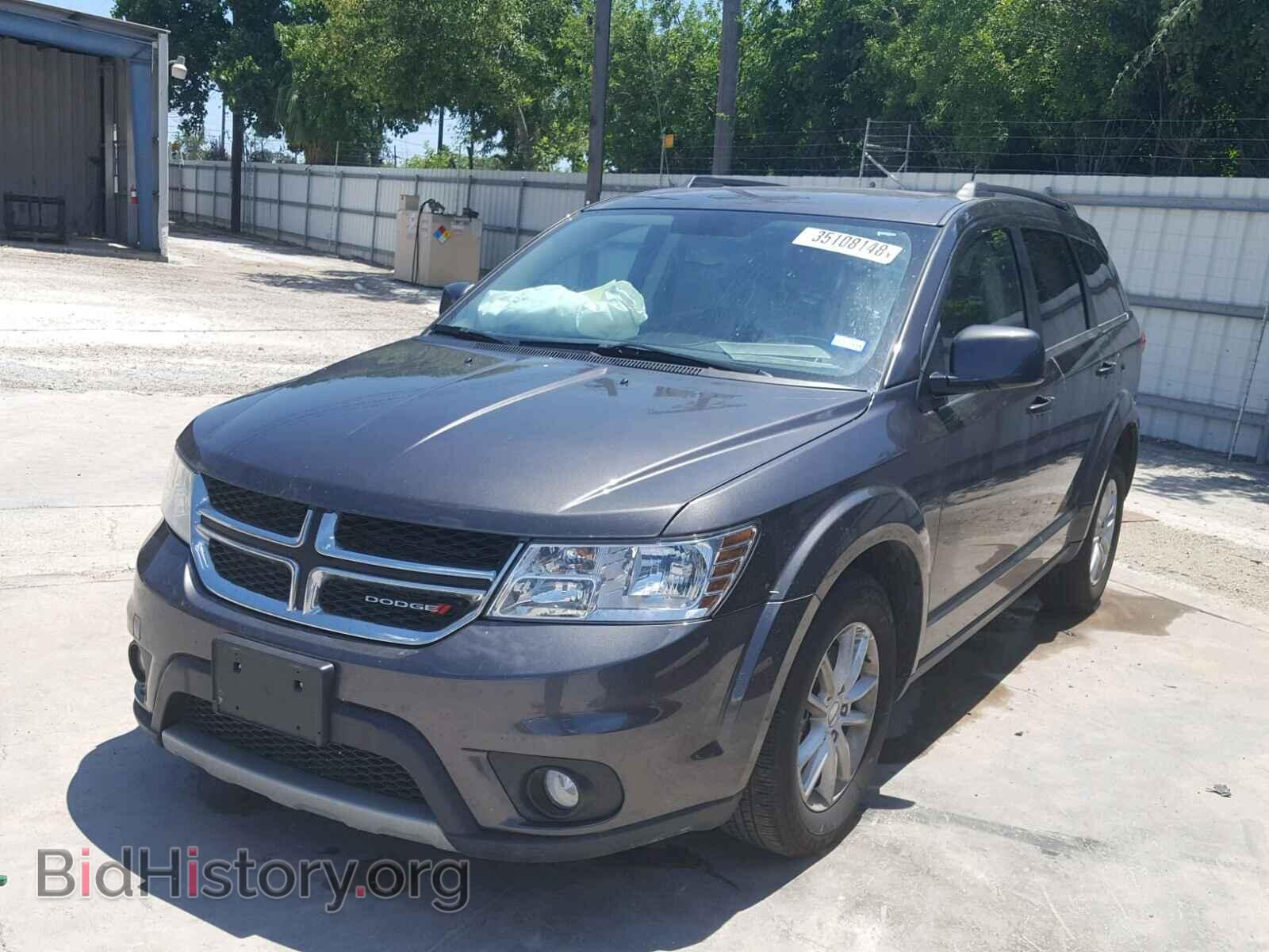 2017 DODGE JOURNEY - VIN: 3C4PDCBB0HT676563 - Фото 2