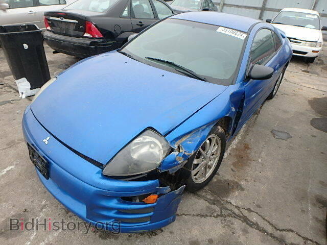 2002 MITSUBISHI ECLIPSE - VIN: 4A3AC44G42E041471 - Фото 2