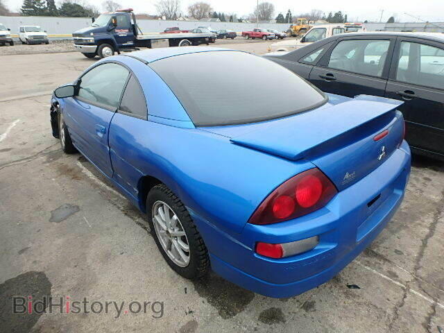 2002 MITSUBISHI ECLIPSE - VIN: 4A3AC44G42E041471 - Фото 3