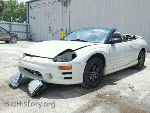 2003 MITSUBISHI ECLIPSE - VIN: 4A3AE75H63E002014 - Фото 2