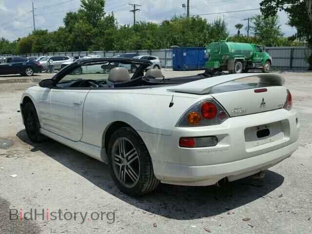 2003 MITSUBISHI ECLIPSE - VIN: 4A3AE75H63E002014 - Фото 3