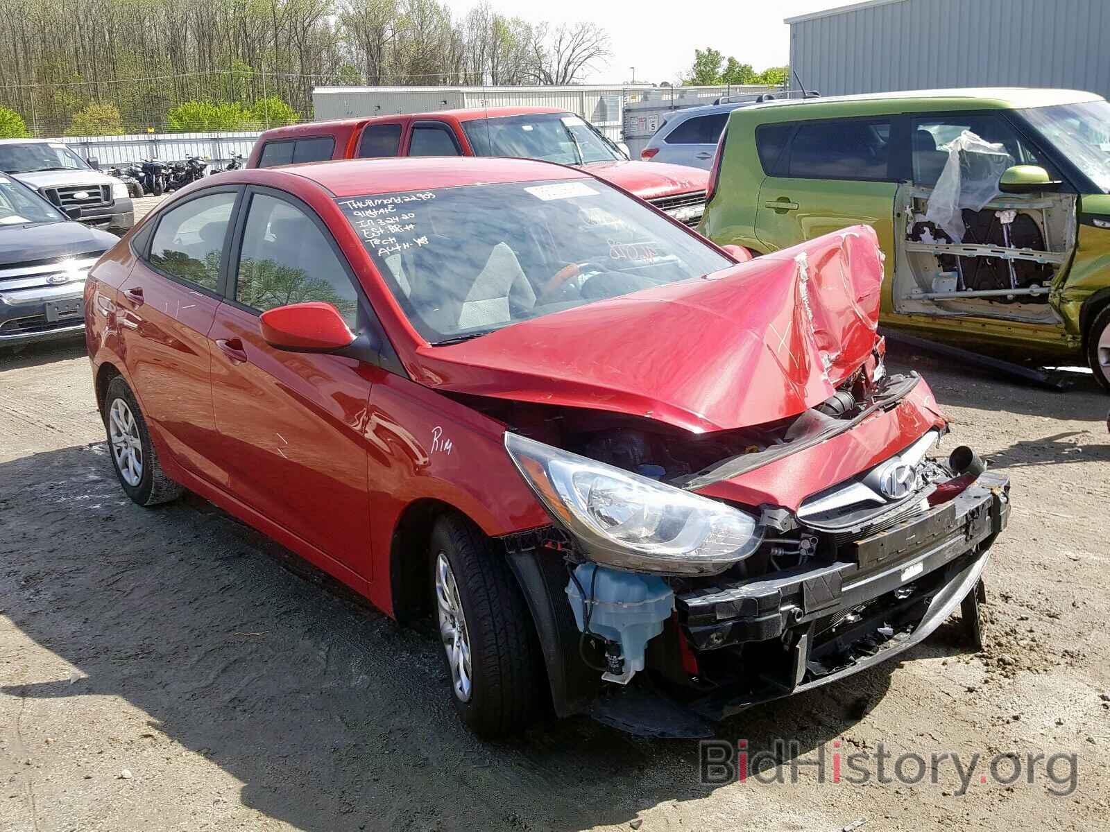 Фотография KMHCT4AE4EU633067 - HYUNDAI ACCENT 2014