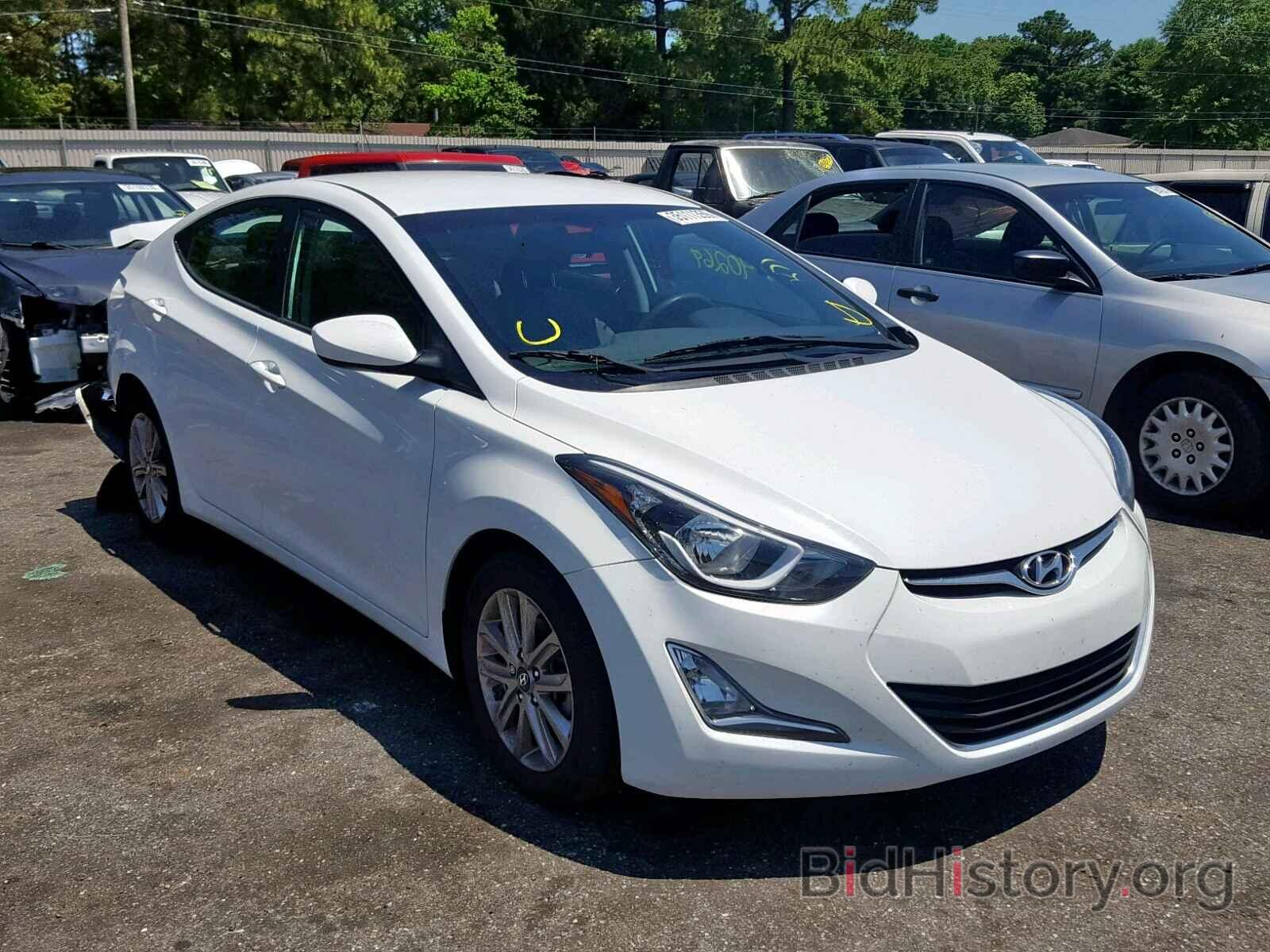 Фотография 5NPDH4AE7GH728732 - HYUNDAI ELANTRA 2016