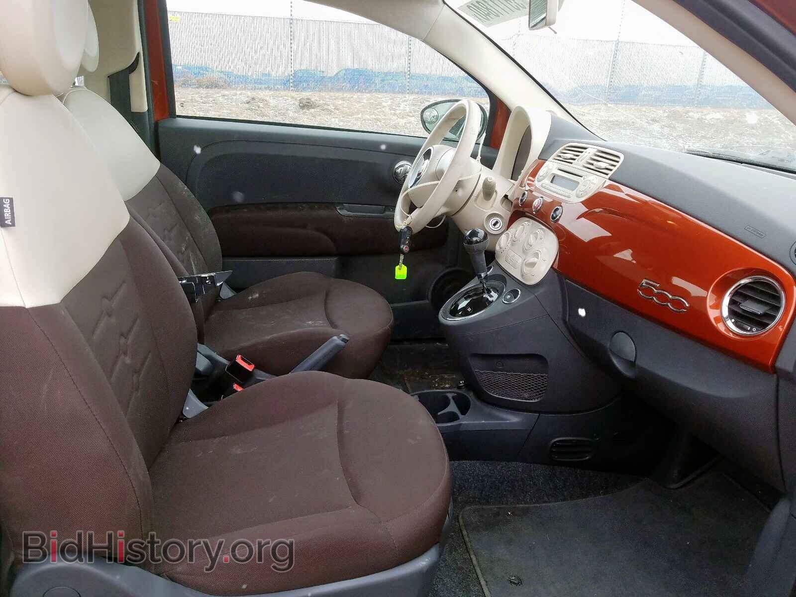 2012 FIAT 500 - VIN: 3C3CFFAR5CT379357 - Фото 5