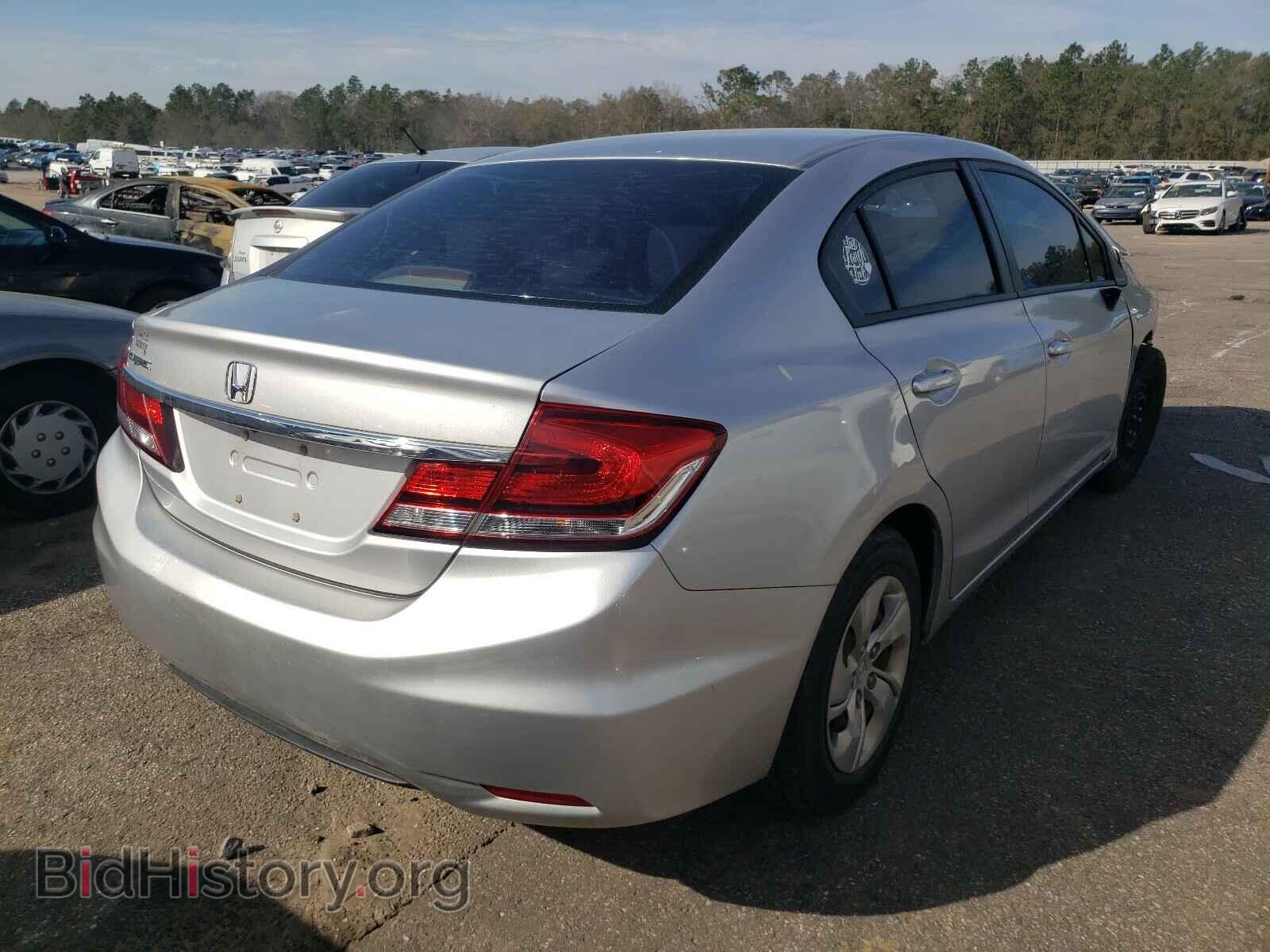 2013 HONDA CIVIC - VIN: 19XFB2F58DE010176 - Фото 4