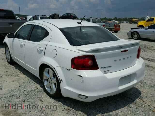 2011 DODGE AVENGER - VIN: 1B3BD1FB0BN556862 - Фото 3