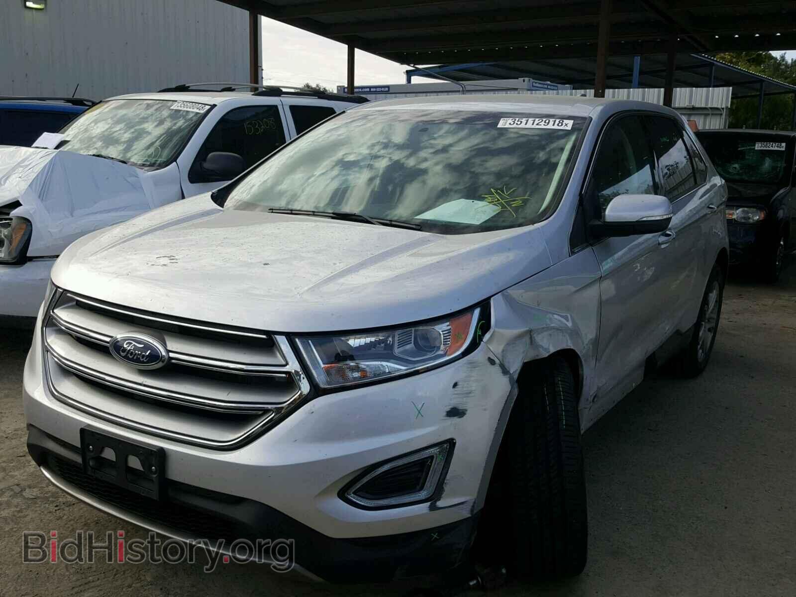 2017 FORD EDGE - VIN: 2FMPK3K97HBB20325 - Фото 2