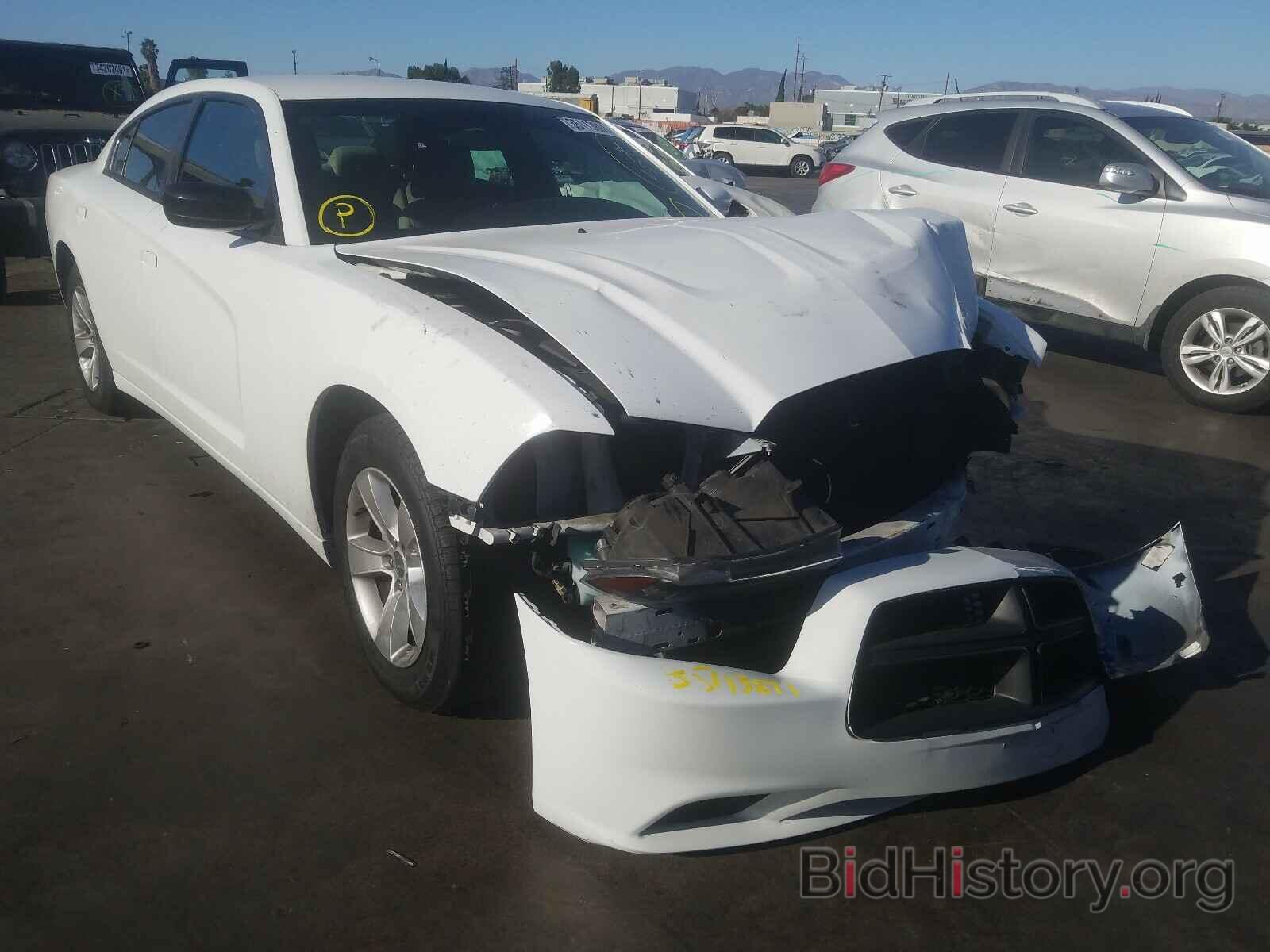 Photo 2C3CDXBG9CH163304 - DODGE CHARGER 2012