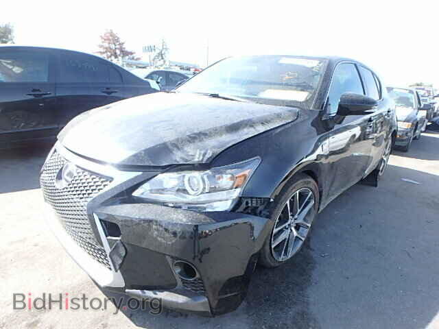 2014 LEXUS CT 200 - VIN: JTHKD5BH4E2173737 - Фото 2