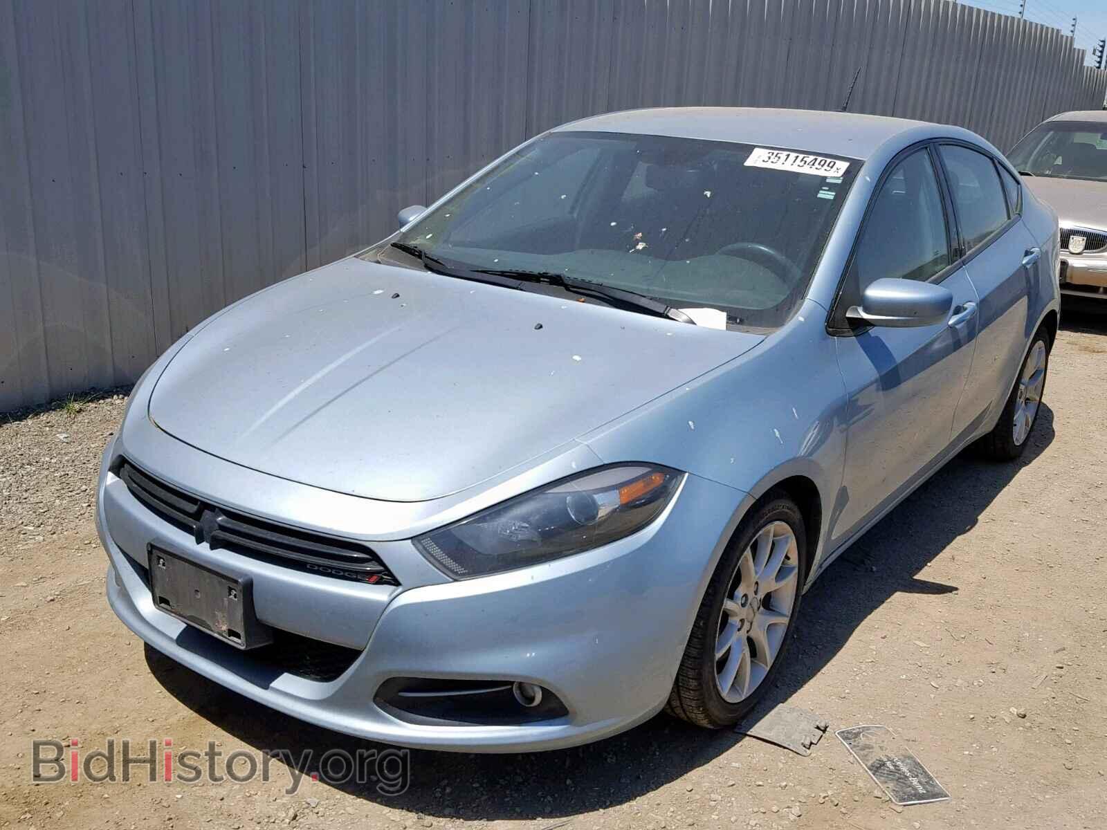 2013 DODGE DART - VIN: 1C3CDFBA8DD307929 - Фото 2