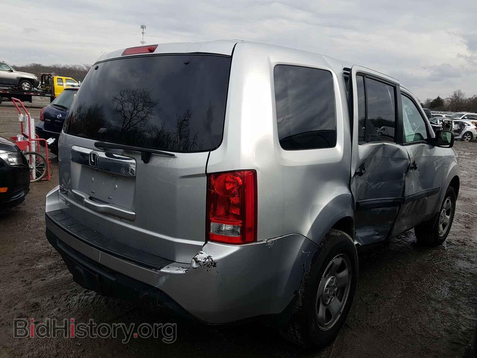 2012 HONDA PILOT - VIN: 5FNYF3H28CB043869 - Фото 4
