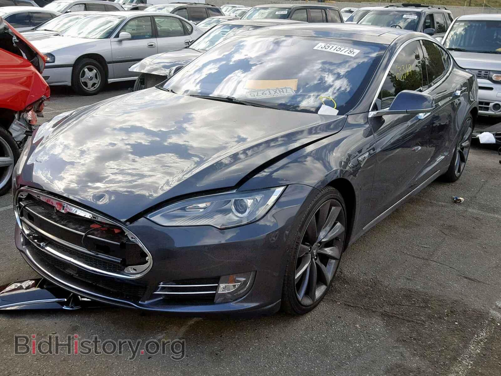 2015 TESLA MODEL S - VIN: 5YJSA1E21FF102343 - Photo 2