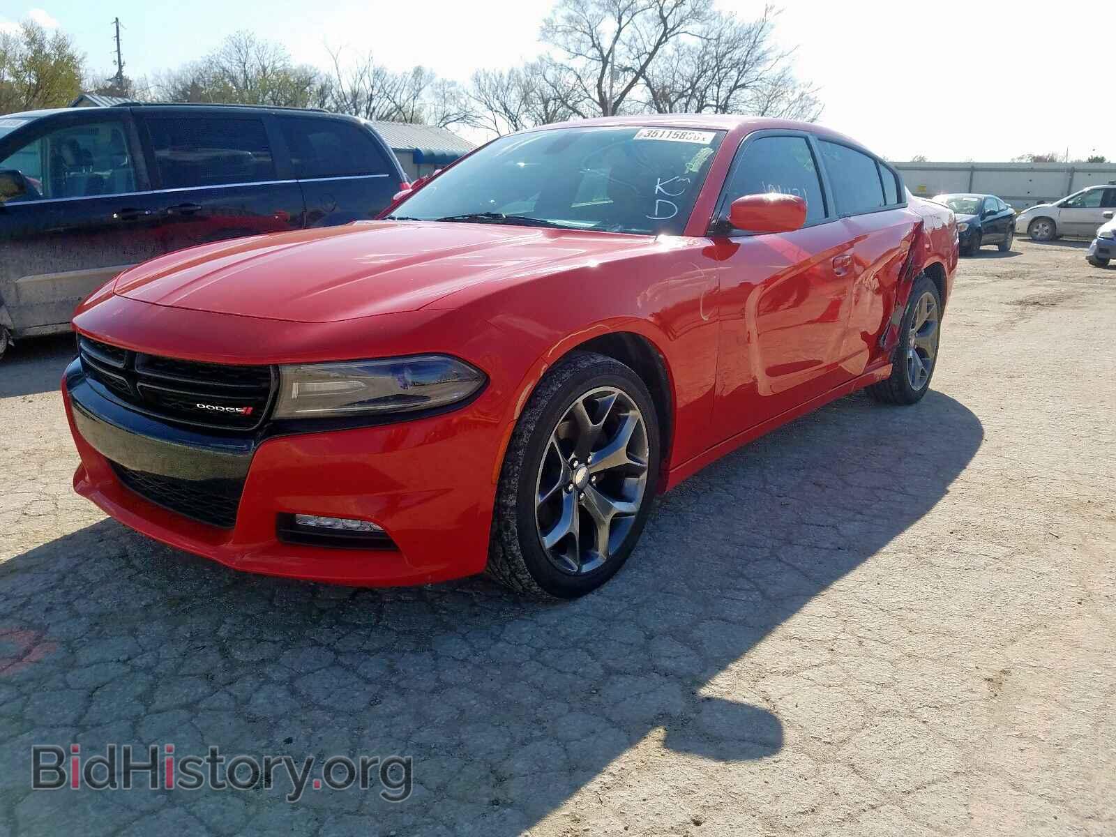 2015 DODGE CHARGER - VIN: 2C3CDXHG4FH724889 - Фото 2