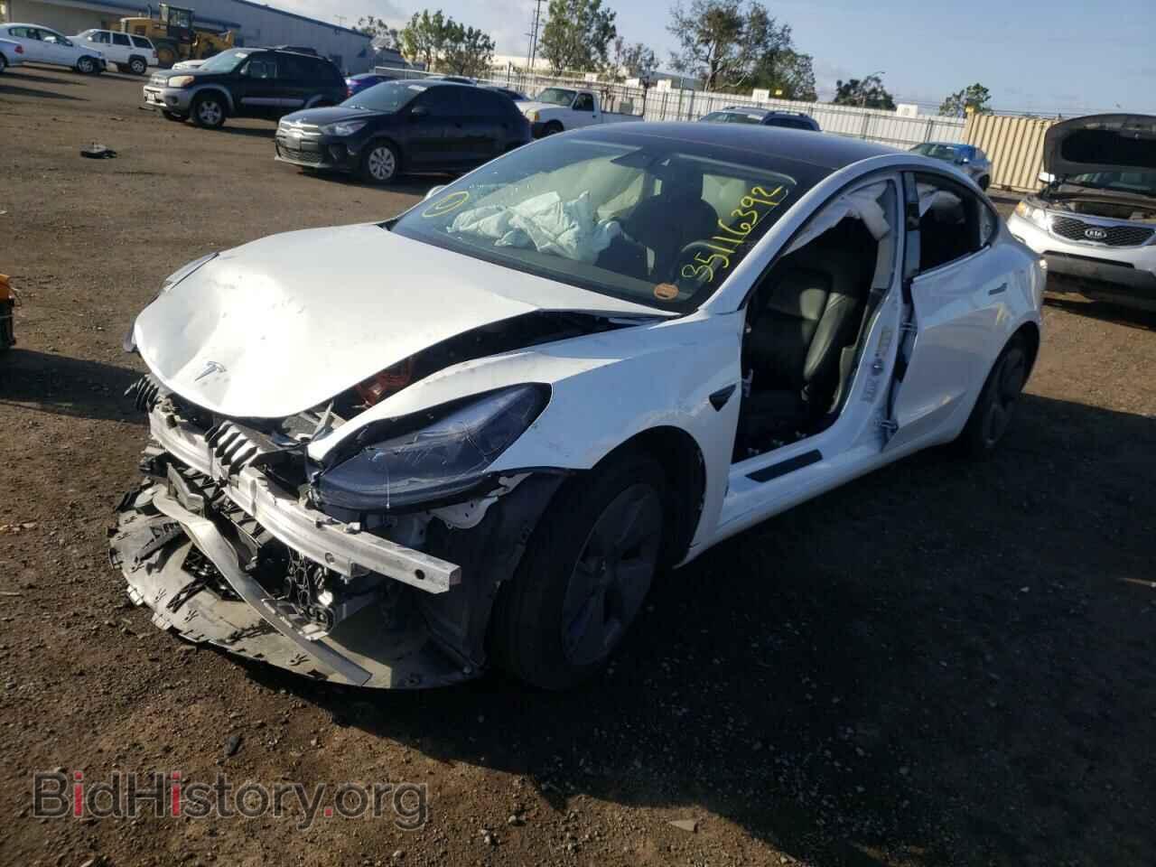 2021 TESLA MODEL 3 - VIN: 5YJ3E1EA0MF923477 - Photo 2