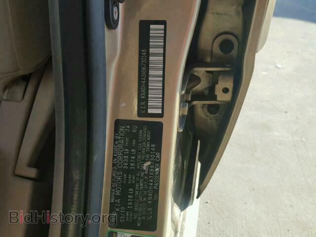 2011 KIA RIO BASE - VIN: KNADH4A3XB6730148 - Photo 10
