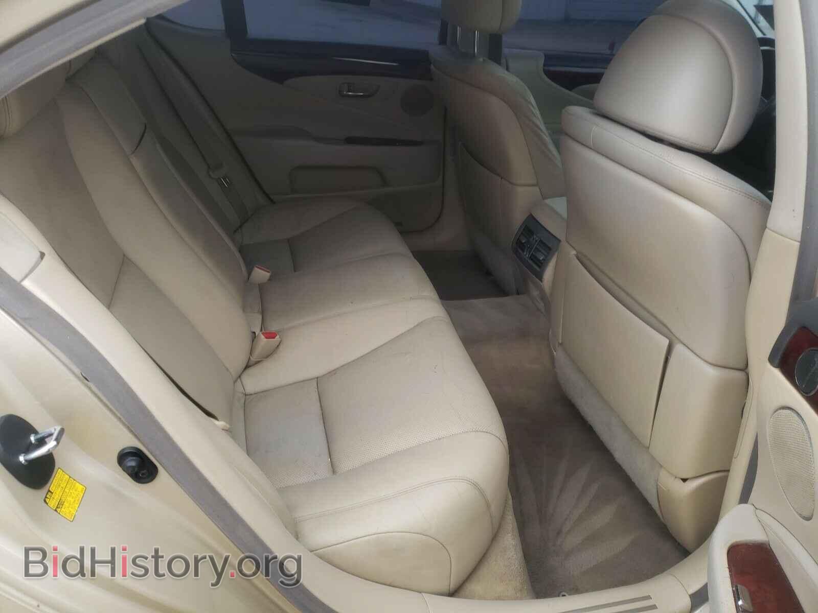 2008 LEXUS LS460 - VIN: JTHBL46F485083576 - Фото 6