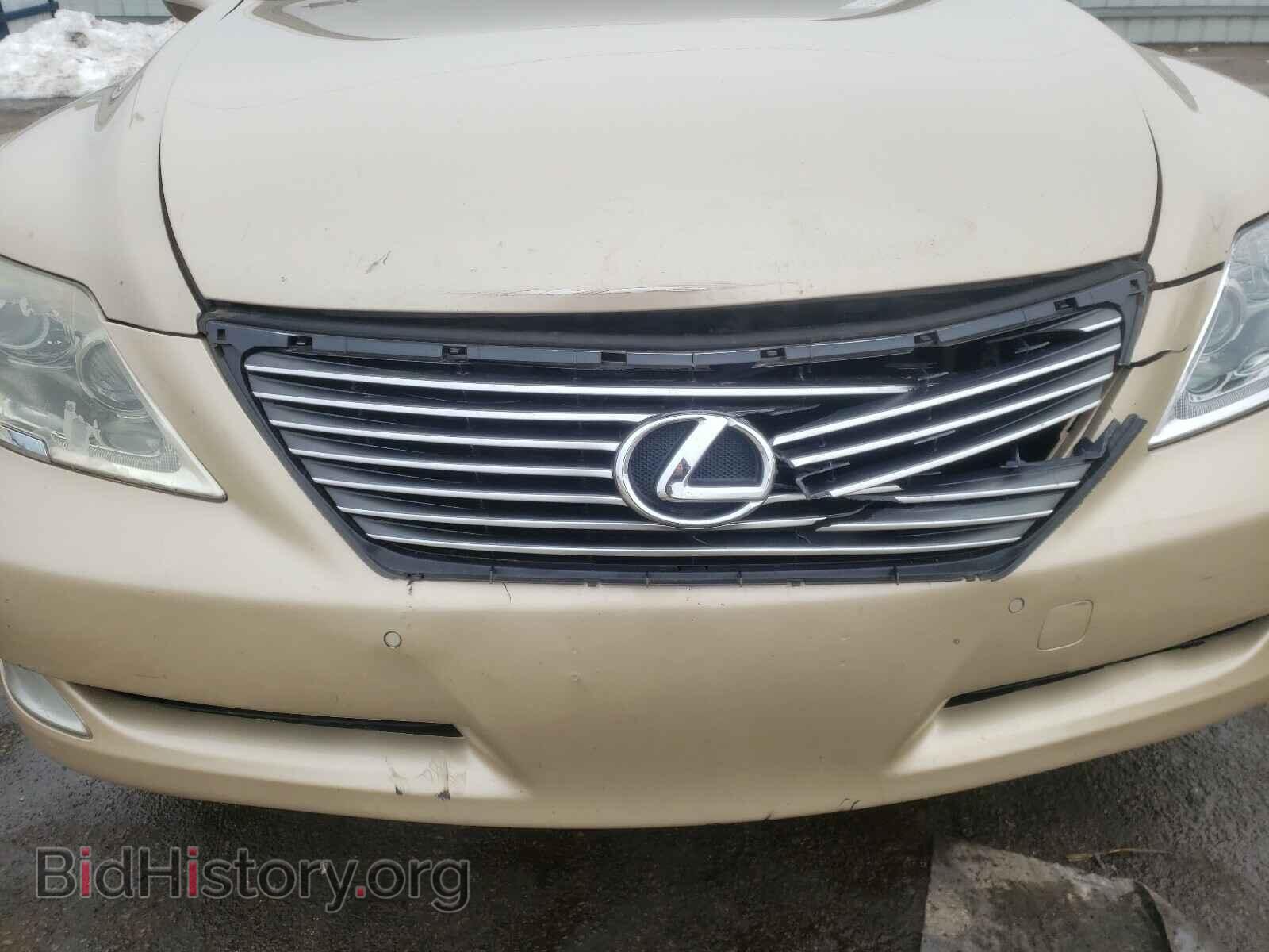 2008 LEXUS LS460 - VIN: JTHBL46F485083576 - Фото 9