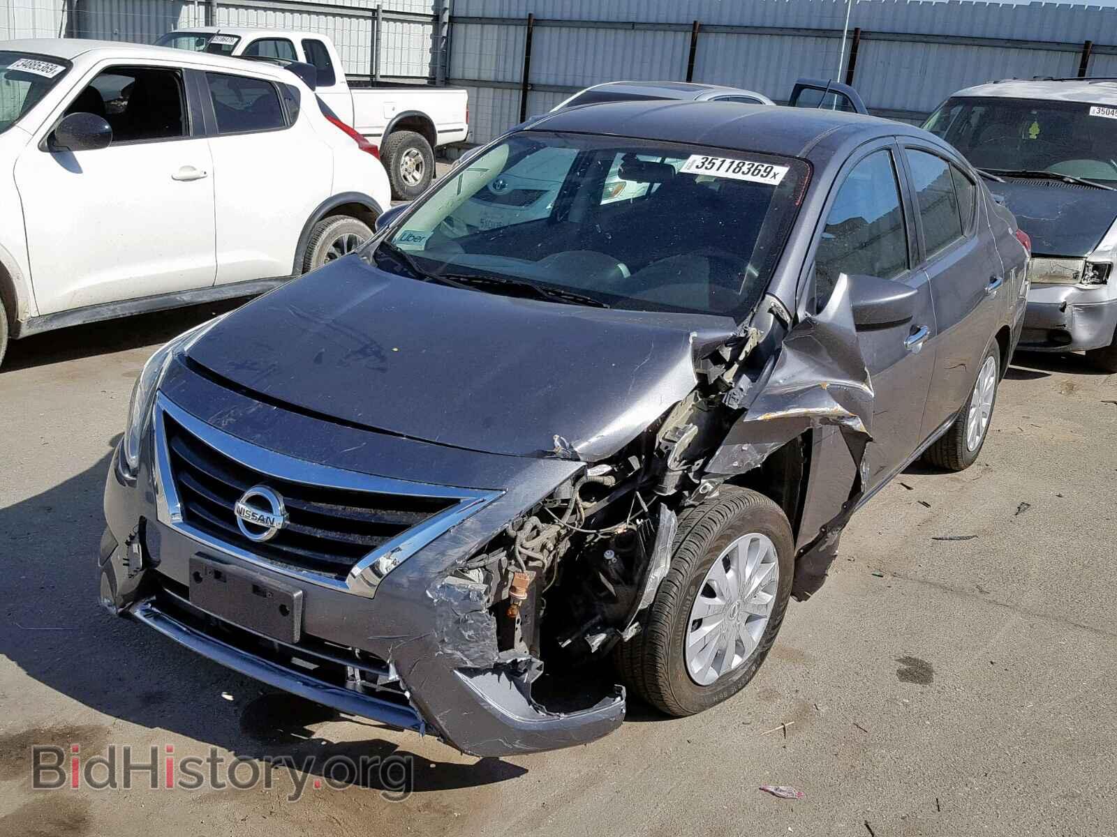 2017 NISSAN VERSA - VIN: 3N1CN7AP3HL855411 - Фото 2