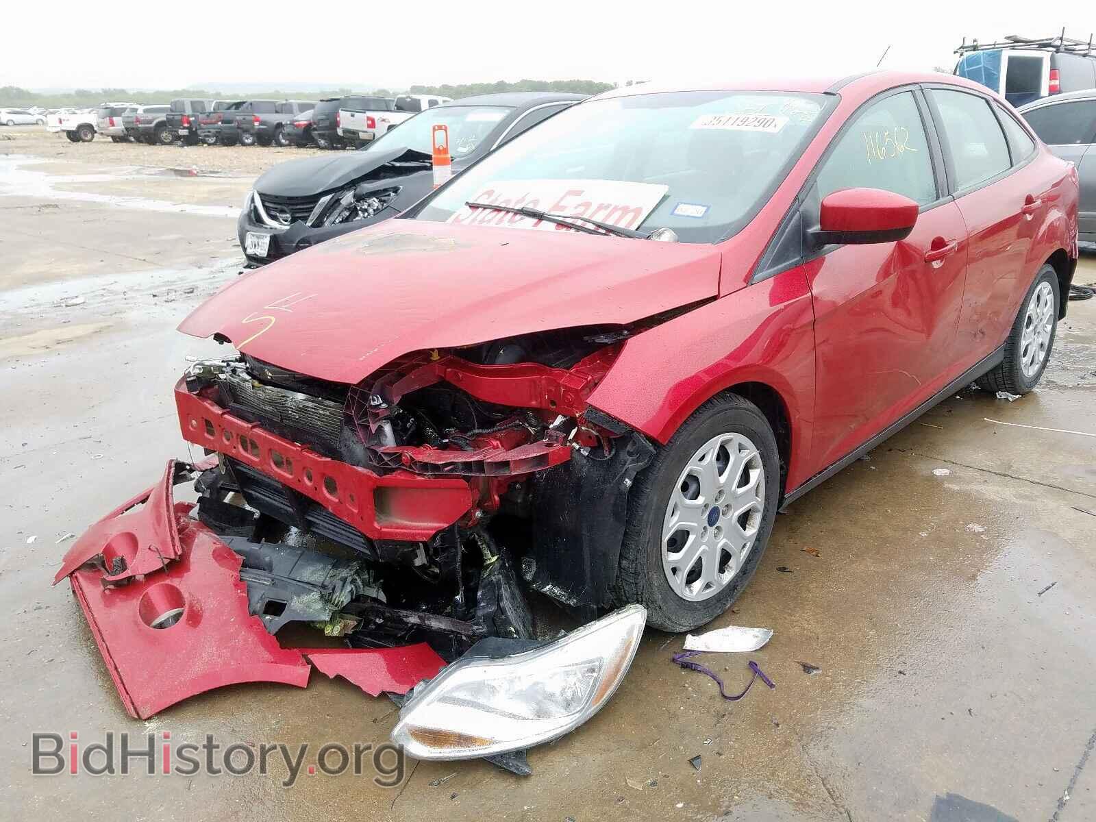 2012 FORD FOCUS - VIN: 1FAHP3F25CL449966 - Фото 2